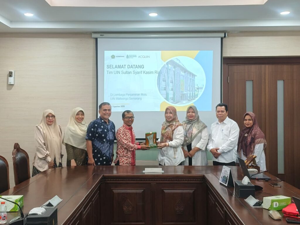 UIN Suska Riau Benchmarking Pengelolaan Akreditasi Internasional ACQUIN di UIN Walisongo Semarang