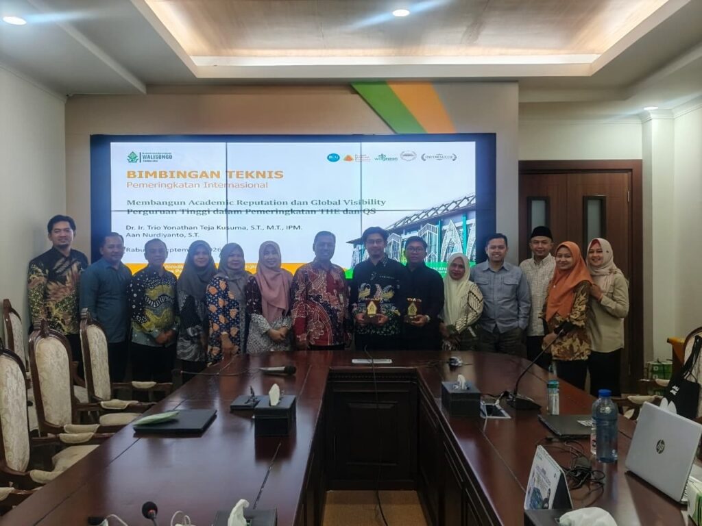UIN Walisongo Perkuat Strategi Pemeringkatan Internasional melalui Bimtek QS WUR dan THE Impact Ranking